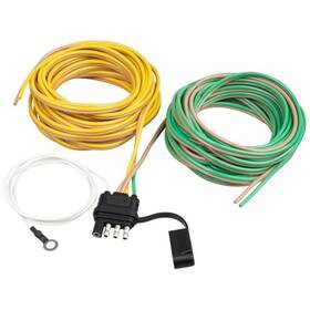 Louisios Twh-22 22ft 4 Pin 5 Wire Trailer Wiring Harness Trailer-side Wishbone 22inch