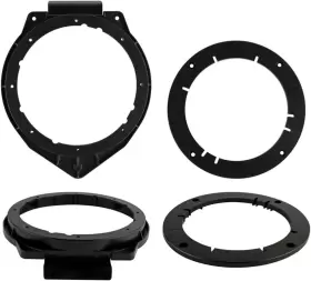82-3006 Ltd 823006 6 Inch To 6-3/4 Speaker Adapter For Gm Multi 05-up Black 1 Count Pack Of