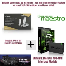 Apx-s8-in1 Maestro Dash Kit Rr Interface Module Nissan/infiniti 2011 2016