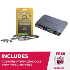 Hrn-rr-su1-mrr2 Maestro Ads-mrr2 Interface Module And Hrn-rr-su1 Harness For Select 2008-15 Subaru