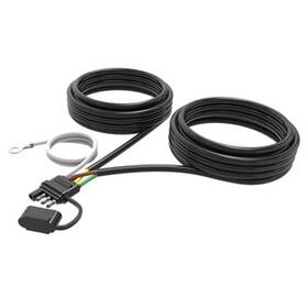 Malictele 7-th-22ft-5w4p 4 Pin 5 Wire Trailer Wiring Harness Kit 22ft 16awg Core With