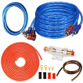 Maywilla Mywi069 10 Gauge Car Audio Cable Amp Wiring Kit 1500 Watt 2 Channel Rca Stereo Subwoo