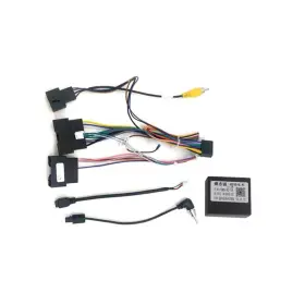 Cable-fu-01 Mekedetech 2013-2019 Ford Transit Car Stereo Wire Harness Power Cable - Canbus
