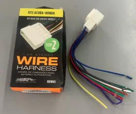 Hdwh1 Metra 086429362318 86-98 Acura Honda Car Stereo Wire Oem