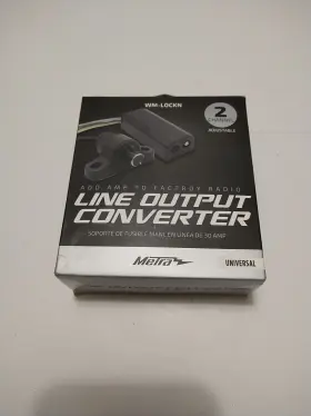 Metra 086429381562 Universal 2-channel Adjustable Line Output Converter New