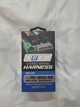 Wm-fd2 Metra 086429381845 Stereo Radio Wire Harness Ford Lincon Merc 1989-2012
