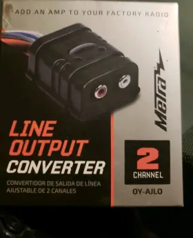 Metra 086429404681 2 Channel Line Output Converter Oy-ajlo New In Box