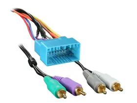 70-1725 Metra 701725 Acura 96-06 Amp Interface Car Stereo Wiring Harness 70-1725 Metra 701725 Acura 96-06 Amp Interface Car Stereo Wiring Harness
