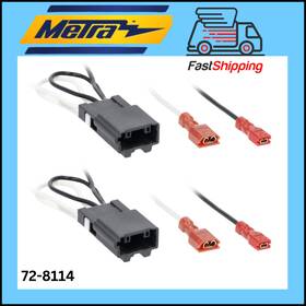 Metra 72-8114 / Speaker Harness Pair For Select 2024 Toyota Vehicles Without Jbl