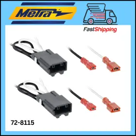 72-8115 Metra / Speaker Harness Pair For 2022 Toyota Tundra Vehicles New
