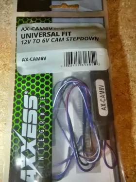 Ax-cam6v Metra Axcam6v 12 Volt To 6v Converter Factory Camera Work With After Market Radio