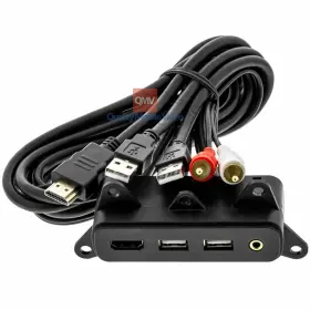 Axusb-ch1 Metra Axxess Usb/aux/hdmi Panel For Select Jeep Dodge And Chrysler 2015 22