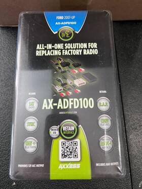 Metra Axxess Ax-adfd100 Ford 2007-up Vehicle Data Interface Replace Radio