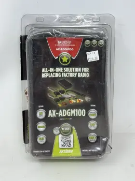 Ax-adgm100 Metra Axxess Gm Chevy 2000-up Vehicle Data Interface Replace Radio