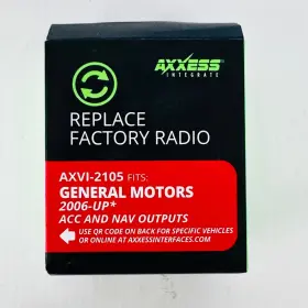 Axvi-2105 Metra Axxess 2006-up General Motors Data Interface Replace Radio