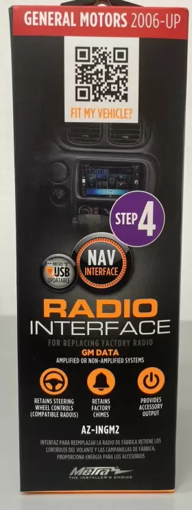 Az-ingm2 Metra Radio Interface For Replacing Factory Gm 2006-up New Az-ingm2 Metra Radio Interface For Replacing Factory Gm 2006-up New