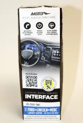 By-fd01-swc Metra Steering Wheel Control Interface - Ford Lincoln Merc New Ob