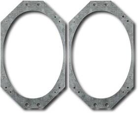 Metra Electronics Corp 82-1010 Speaker Adapters 2-pack For Select 1997 2006 Wrangler Silver