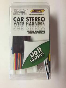 Metra Ibr-whgm2 Car Stereo Wiring Harness For Multi Model Gm Vehicles