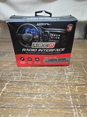 W-wm-gm11-swc Metra Radio Interface General Motors 2000-2013 Wm-gm11-swc Wire Harness Open Box
