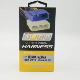 Wm-hd1 Metra Stereo Wiring Harness 86-13 Honda Acura See Pictures For Models