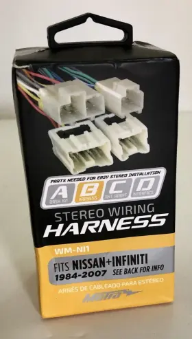 Wm-ni1 Metra Radio Wire Harness For Nissan Models 1984 - 2007