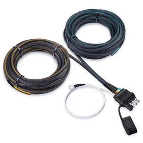 Mictuning Mic-007-007 22ft 4 Pin 5 Wire Trailer Wiring Harness For Rewiring Light Rv Boat