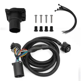6039-012 Mocar7 7-foot 7-pin Truck Bed Trailer Wiring Plug Harness Extension For Fifth-wheel 6039-012 Mocar7 7-foot 7-pin Truck Bed Trailer Wiring Plug Harness Extension For Fifth-wheel