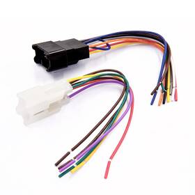 Motor-zone 768556718755 Car Stereo Radio Wiring Harness Wire Power Adapter Plug 70-1761 For 1986-up Toyo