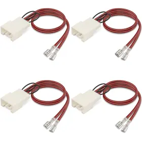 72-5602-9-f Naponal 4 Pcs Speaker Wire Harness Adapter Connector Cable For Ford Mazda Audio