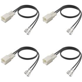 Naponal 72-8109-14-f 4 Pcs 72-8109 Speaker Harness Thicker Longer Professional Wire Harnes