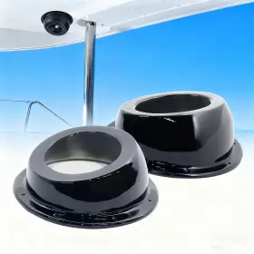 Mz059 Neespoc 6.5 Inch Angled Speaker Pods Surface Mount Painted Black