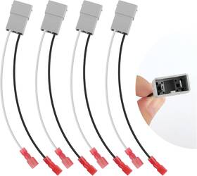 Nhhc Qi-0903 4pcs Car Speaker Adapter Harness Compatible With Honda Acura 72-7800