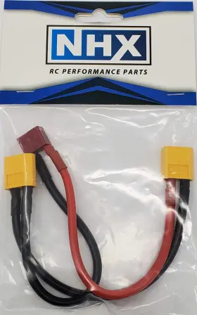 Xt60 Nhx 685757827362 Deans Female To 2 Male Series 12 Awg 6 Inch Silicone Wire Harness