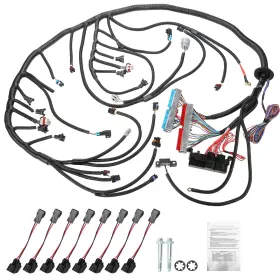 4l60e Nihao N449 Engine Wiring Harness Ls Swap Standalone Wire Compatible With 199