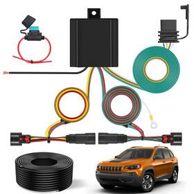 Nilight 51079tr 4 Pin Trailer Wiring Harness Kit 56406 Vehicle Standard Way Connect