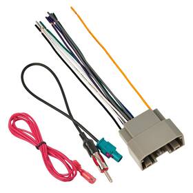 Nuith Nu-rh-0126 Stereo Wiring Harness With Antenna Adapter For Select 2007-2015 Dodge/2008-20