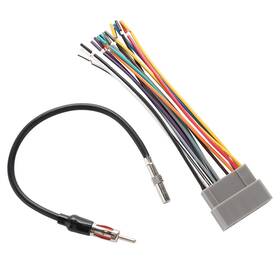 Nuith Nu01-2026 Cj001 70-6502 Car Radio Wiring Harness With Antenna Adapter Connector Fits For 2002-20