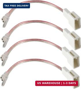 Nuith Nu01-ft-004 Car Speaker Wiring Harness Adapters For Toyota 2000-2015 4runner Camry Tun