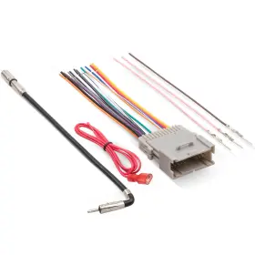 Nu01-tx-gm-02p Nuith Radio Wiring Harness With Antenna Adapter For 2002-2012 Chevy/gmc/pontiac