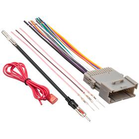 Nuith Nu01-tx-gm-r2p Stereo Wiring Harness With Factory Antenna Plug To Aftermarket Radio Connector K