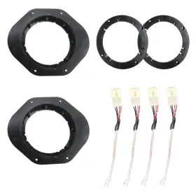 Sa1002 Nuith 6.5 Inch Front Door Speaker Adapter Spacer Ring With Harness Connector F