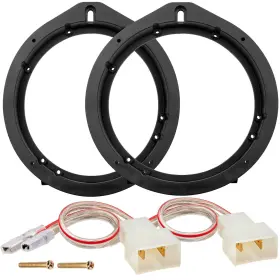 Sa1010 Nuith Car 6.5 Inch Speaker Adapter Bracket With Wiring Harness Kit Select For 2006-201
