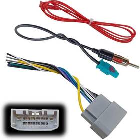 Objlgev 762262631407 Radio Wiring Harness Antenna Adapter Plug Compatible