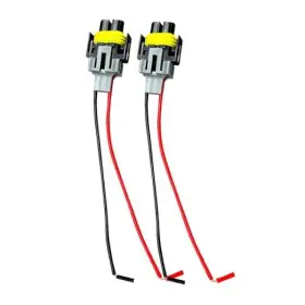 Oba0066-2 Ollbit 2pcs 9005 9006 9012 Hb3 Hb4 Female Adapter Wiring Harness Sockets Bulb 2 Pcs