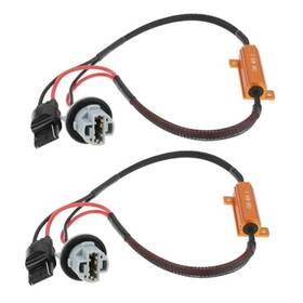 Ototec Vb119 2pcs Led Turn Lights Resistor Wiring Harness For 7440 T20 50w8rj Hyper