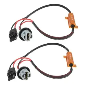 50w8rj Ototec Vb119 2pcs Led Turn Lights Resistor Wiring Harness For 7440 T20 Hyper 50w8rj Ototec Vb119 2pcs Led Turn Lights Resistor Wiring Harness For 7440 T20 Hyper