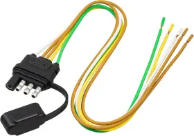 Ov-yh-45w Oyviny 4 Pin 5 Wire Trailer Wiring Harness 18 Inches 16awg Pure Copper Wishbond Traile