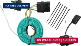 Ov2238p-001 Oyviny Custom 4 Pin Trailer Wiring Harness 41125 For 1988-2000 Chevy Gmc C/k Pic