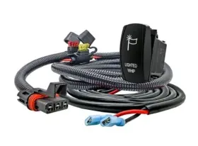 Wh-10lw Oz-usa 10ft. Power Bus Bar Plug Wire Harness Kit For Led Lights Compatible Whip